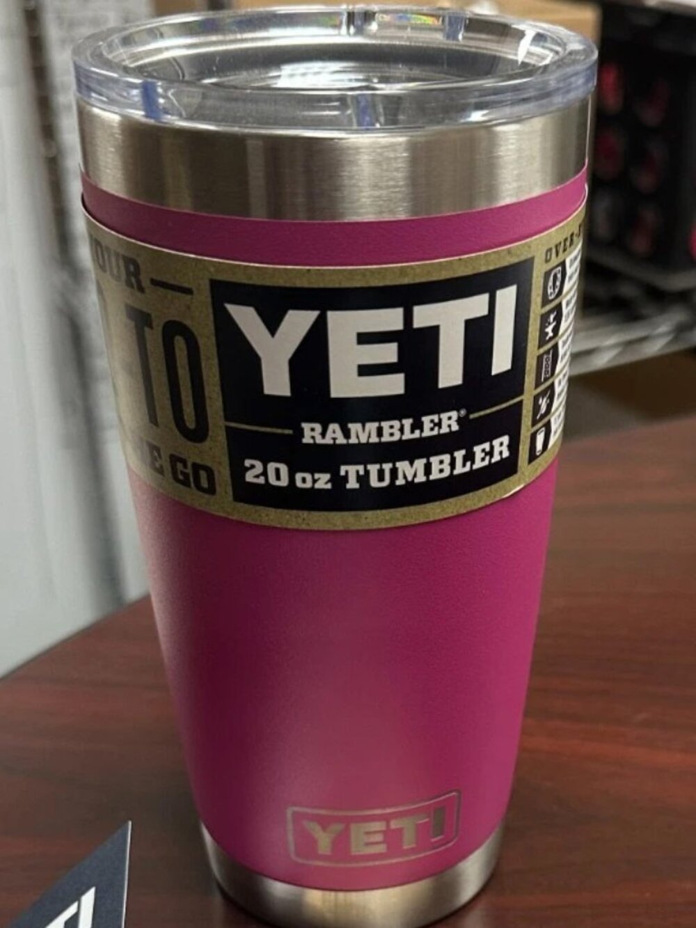 Super‎ Ultra Rare Yeti Prickly Pear Pink 20 Oz Tumbler - 2020 Retired Color! NEW